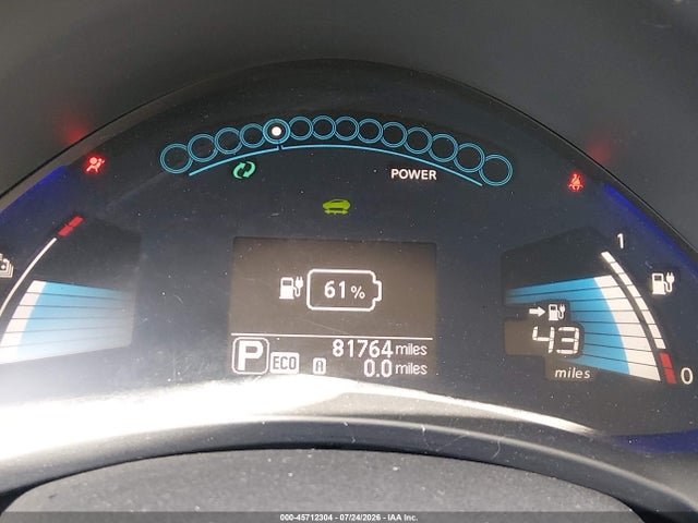 45712304 :رقم المزاد ، 1N4AZ0CP9FC323690 vin ، 2015 Nissan Leaf Sv مزاد بيع
