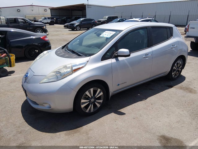 45712304 :رقم المزاد ، 1N4AZ0CP9FC323690 vin ، 2015 Nissan Leaf Sv مزاد بيع