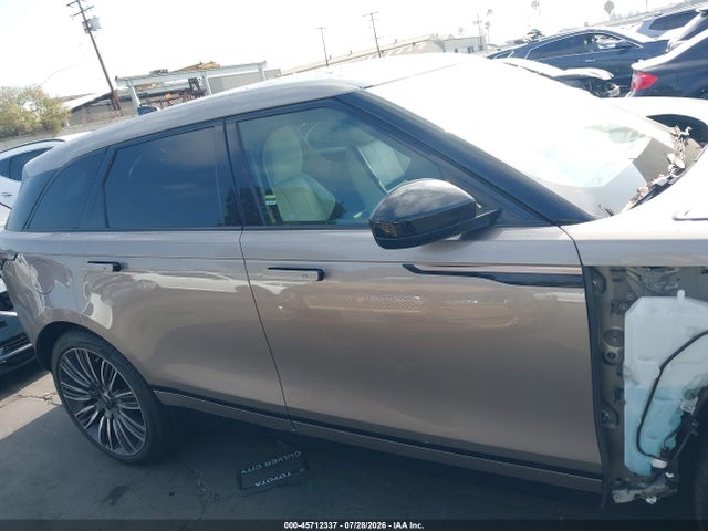 2022 Land Rover Range Rover Velar P250 R-dynamic S მანქანა იყიდება აუქციონზე, vin: SALYT2EX0NA346586, აუქციონის ნომერი: 45712337