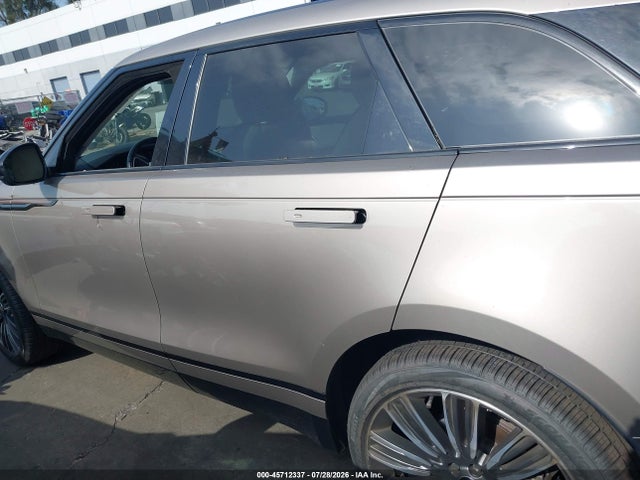 2022 Land Rover Range Rover Velar P250 R-dynamic S მანქანა იყიდება აუქციონზე, vin: SALYT2EX0NA346586, აუქციონის ნომერი: 45712337