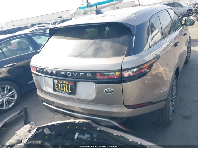 2022 Land Rover Range Rover Velar P250 R-dynamic S მანქანა იყიდება აუქციონზე, vin: SALYT2EX0NA346586, აუქციონის ნომერი: 45712337