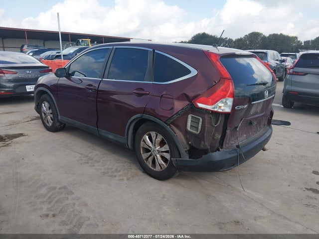 Продаж на аукціоні авто 2013 Honda Cr-v Ex, vin: 5J6RM3H53DL041685, номер лоту: 45712377