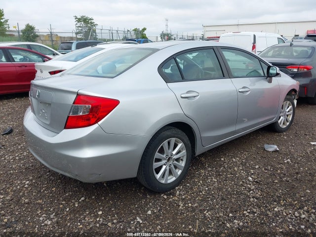 45712382 :رقم المزاد ، 19XFB2F81CE102447 vin ، 2012 Honda Civic Ex مزاد بيع