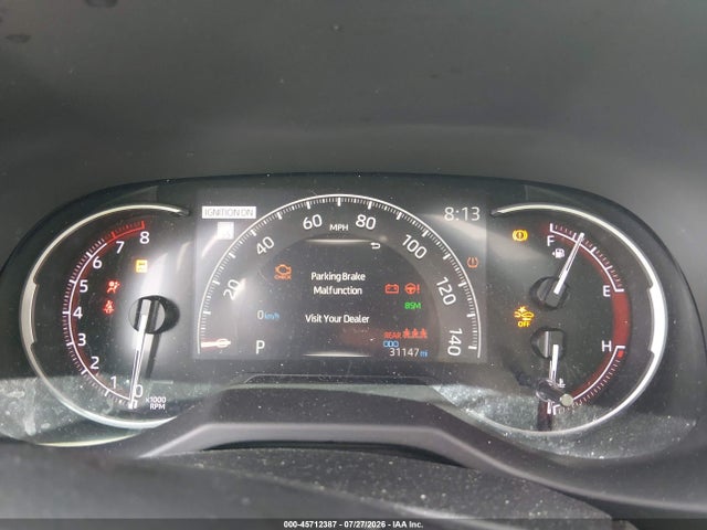 45712387 :رقم المزاد ، 2T3C1RFV3RC283571 vin ، 2024 Toyota Rav4 Xle Premium مزاد بيع