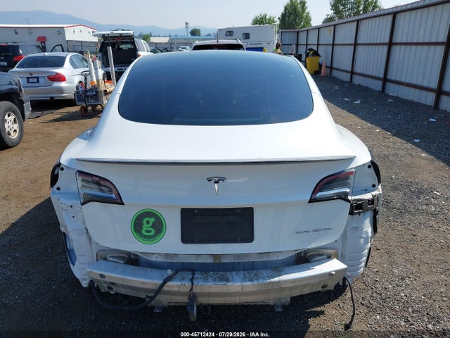Продажа на аукционе авто 2021 Tesla Model 3 Long Range Dual Motor All-wheel Drive, vin: 5YJ3E1EB1MF050475, номер лота: 45712424