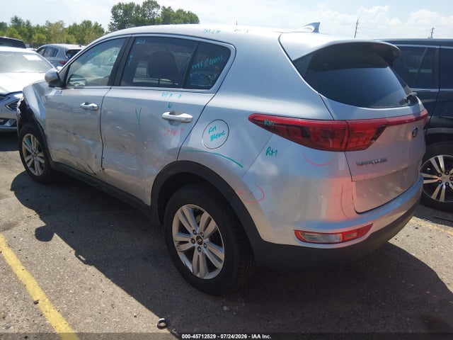 2018 Kia Sportage Lx მანქანა იყიდება აუქციონზე, vin: KNDPMCAC7J7404905, აუქციონის ნომერი: 45712529
