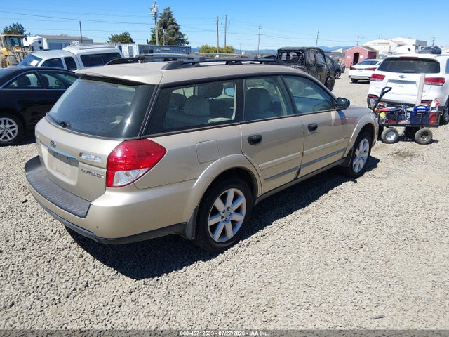 2008 Subaru Outback 2.5i/2.5i L.l. Bean Edition მანქანა იყიდება აუქციონზე, vin: 4S4BP61C587301099, აუქციონის ნომერი: 45712533