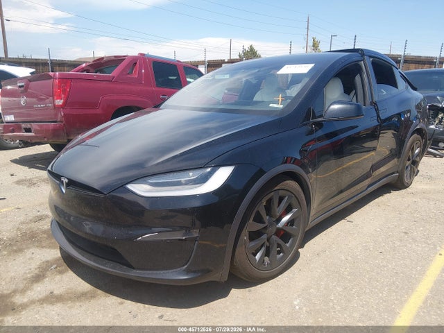 Продаж на аукціоні авто 2023 Tesla Model X Plaid Tri Motor All-wheel Drive, vin: 7SAXCBE69PF395440, номер лоту: 45712536
