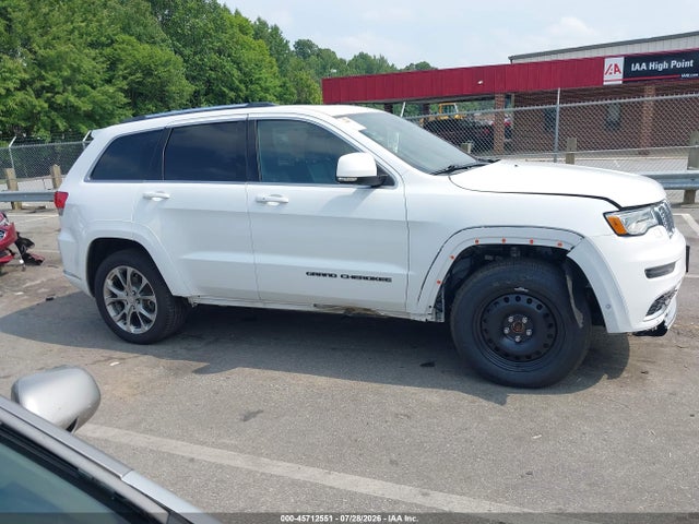 2019 Jeep Grand Cherokee Summit 4x4 მანქანა იყიდება აუქციონზე, vin: 1C4RJFJG6KC609887, აუქციონის ნომერი: 45712551