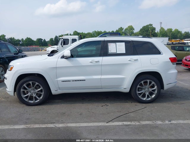 2019 Jeep Grand Cherokee Summit 4x4 მანქანა იყიდება აუქციონზე, vin: 1C4RJFJG6KC609887, აუქციონის ნომერი: 45712551