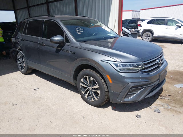 2022 Volkswagen Tiguan 2.0t S მანქანა იყიდება აუქციონზე, vin: 3VV0B7AX8NM016726, აუქციონის ნომერი: 45712567