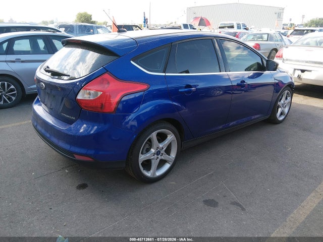 2012 Ford Focus Titanium მანქანა იყიდება აუქციონზე, vin: 1FAHP3N27CL468522, აუქციონის ნომერი: 45712681