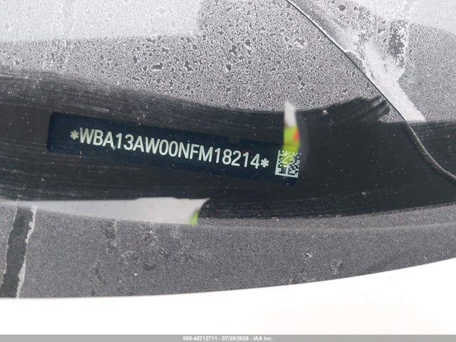 2022 Bmw M440i Gran Coupe Xdrive მანქანა იყიდება აუქციონზე, vin: WBA13AW00NFM18214, აუქციონის ნომერი: 45712711