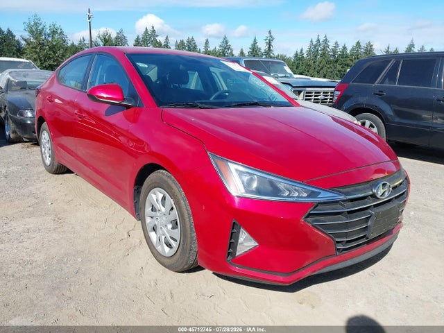 45712745 :رقم المزاد ، 5NPD74LF5KH493880 vin ، 2019 Hyundai Elantra Se مزاد بيع