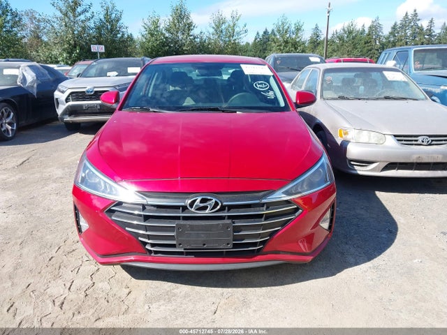 45712745 :رقم المزاد ، 5NPD74LF5KH493880 vin ، 2019 Hyundai Elantra Se مزاد بيع