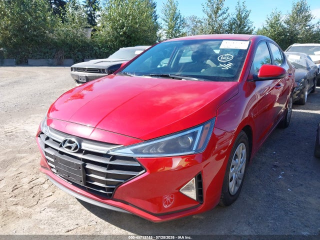 45712745 :رقم المزاد ، 5NPD74LF5KH493880 vin ، 2019 Hyundai Elantra Se مزاد بيع