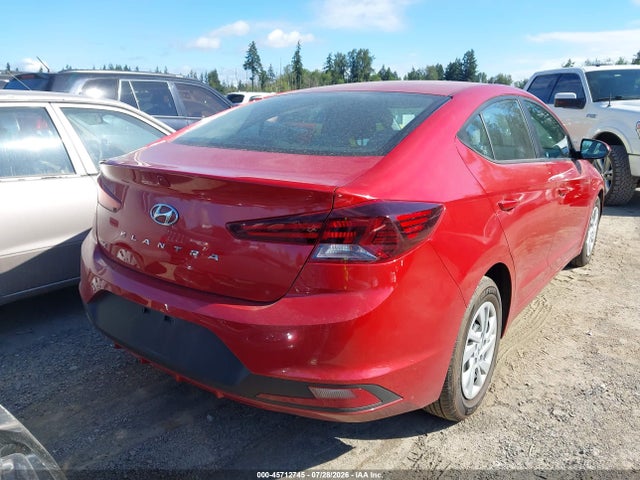 45712745 :رقم المزاد ، 5NPD74LF5KH493880 vin ، 2019 Hyundai Elantra Se مزاد بيع