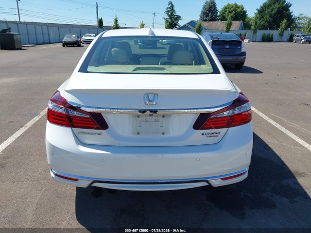 Aukcja sprzedaży 2017 Honda Accord Hybrid Touring, vin: JHMCR6F75HC020506, numer aukcji: 45712800
