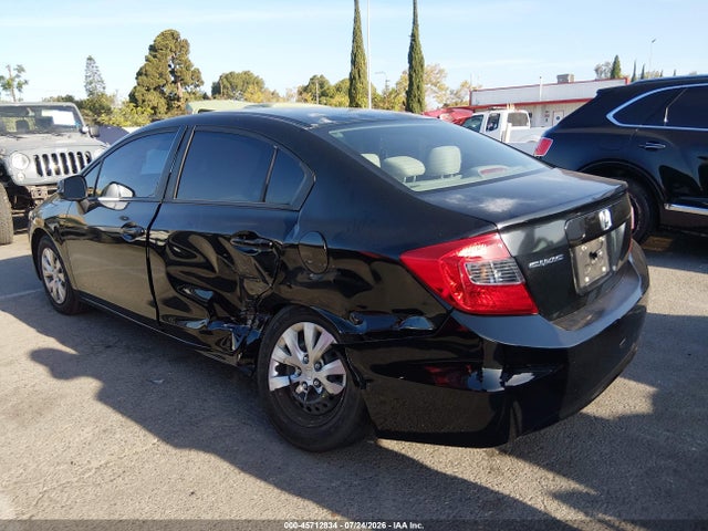Aukcja sprzedaży 2012 Honda Civic Lx, vin: 2HGFB2F54CH566957, numer aukcji: 45712834