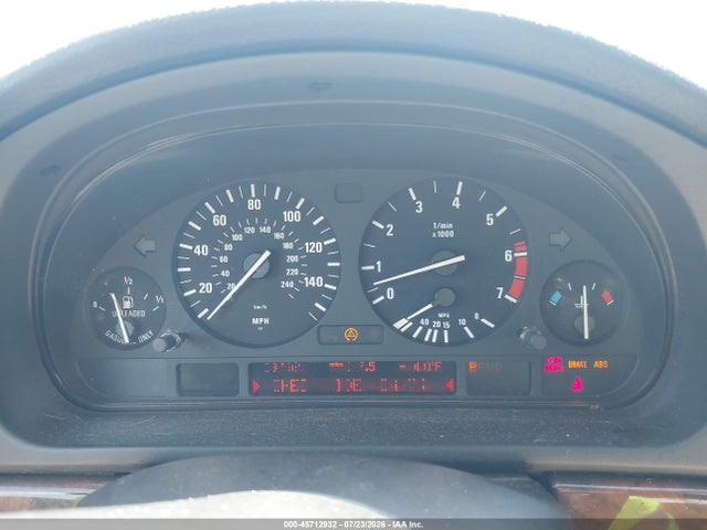 2003 Bmw 540ia მანქანა იყიდება აუქციონზე, vin: WBADN63403GS57060, აუქციონის ნომერი: 45712932