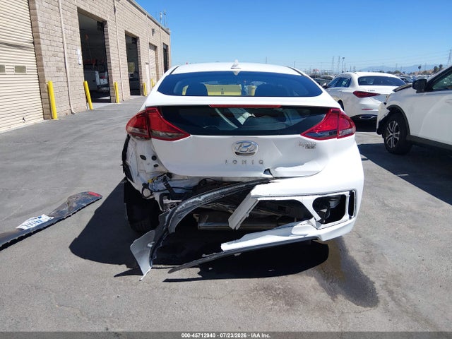 KMHC65LC6MU249217 Hyundai Ioniq Hybrid Blue