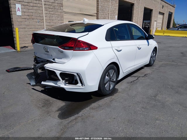 KMHC65LC6MU249217 Hyundai Ioniq Hybrid Blue