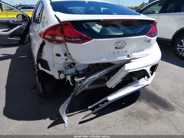 KMHC65LC6MU249217 Hyundai Ioniq Hybrid Blue