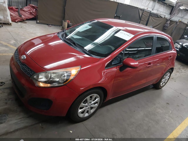 KIA RIO LX 2014 KNADM5A30E6415929 Image 2