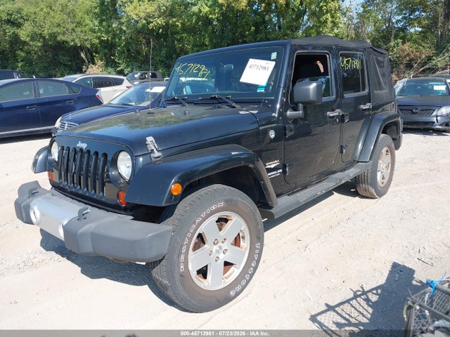 45712981 :رقم المزاد ، 1C4BJWEG7CL169370 vin ، 2012 Jeep Wrangler Unlimited Sahara مزاد بيع