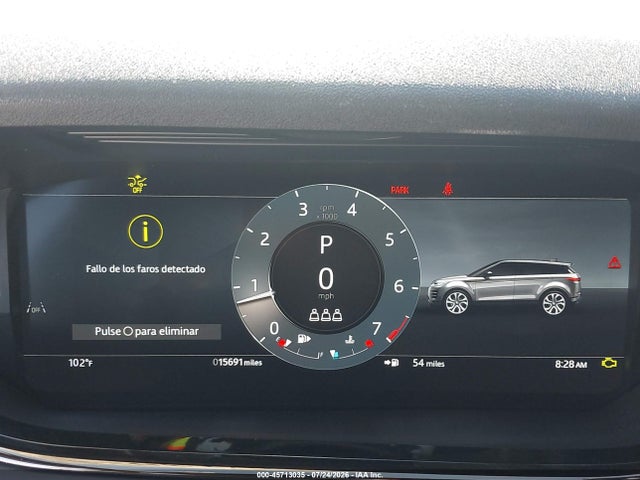 SALZJ2FX4RH240759 Land Rover Range Rover Evoque Core S