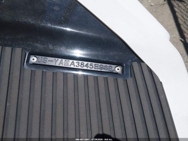 45713057 :رقم المزاد ، YAMA3845E919 vin ، 2019 Yamaha Vx Deluxe مزاد بيع