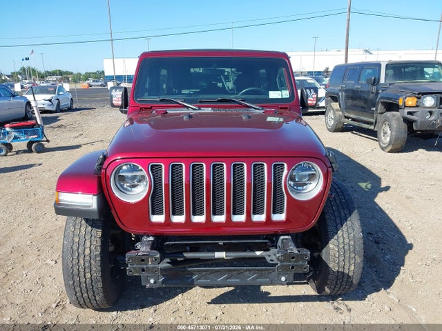 45713071 :رقم المزاد ، 1C4HJXEG6MW840673 vin ، 2021 Jeep Wrangler Unlimited Sahara 4x4 مزاد بيع