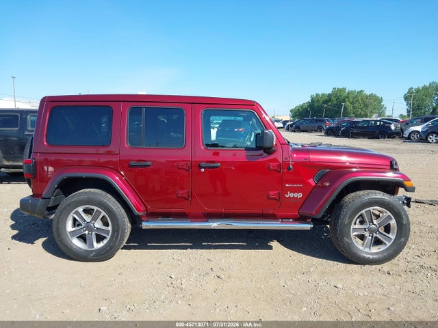 45713071 :رقم المزاد ، 1C4HJXEG6MW840673 vin ، 2021 Jeep Wrangler Unlimited Sahara 4x4 مزاد بيع