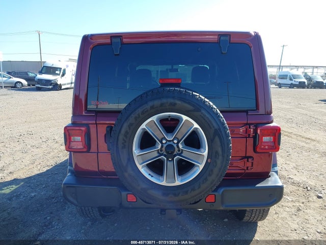 45713071 :رقم المزاد ، 1C4HJXEG6MW840673 vin ، 2021 Jeep Wrangler Unlimited Sahara 4x4 مزاد بيع