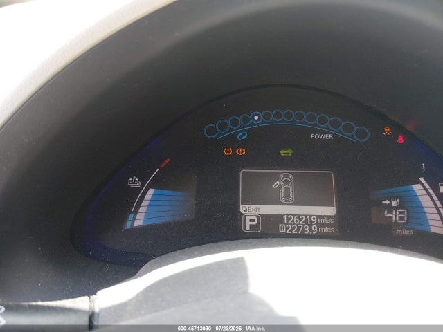 Продажа на аукционе авто 2011 Nissan Leaf Sl, vin: JN1AZ0CPXBT003835, номер лота: 45713090