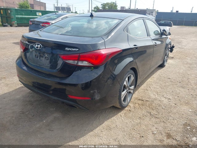 2015 Hyundai Elantra Sport მანქანა იყიდება აუქციონზე, vin: KMHDH4AH2FU233204, აუქციონის ნომერი: 45713106