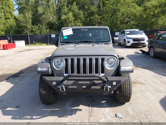 45713109 :رقم المزاد ، 1C4HJXEN0MW525494 vin ، 2021 Jeep Wrangler Unlimited Sahara 4x4 مزاد بيع