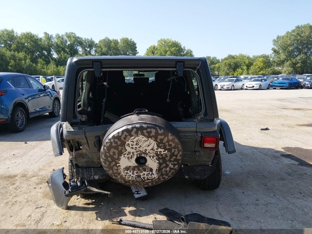 45713109 :رقم المزاد ، 1C4HJXEN0MW525494 vin ، 2021 Jeep Wrangler Unlimited Sahara 4x4 مزاد بيع