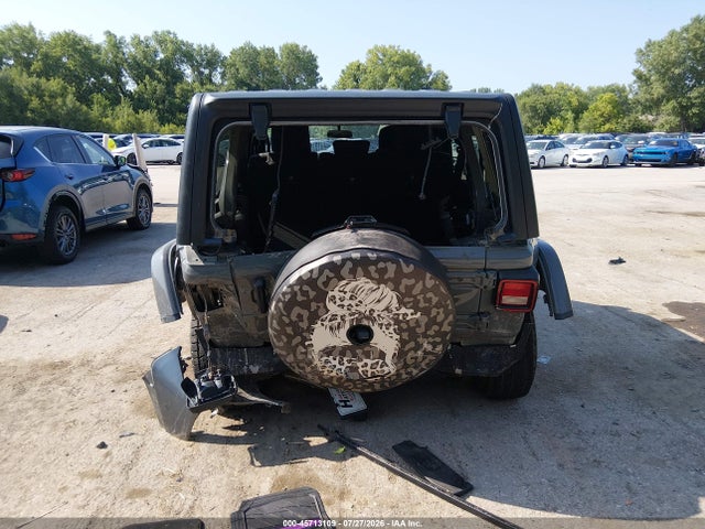 45713109 :رقم المزاد ، 1C4HJXEN0MW525494 vin ، 2021 Jeep Wrangler Unlimited Sahara 4x4 مزاد بيع