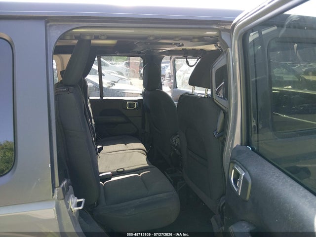 45713109 :رقم المزاد ، 1C4HJXEN0MW525494 vin ، 2021 Jeep Wrangler Unlimited Sahara 4x4 مزاد بيع