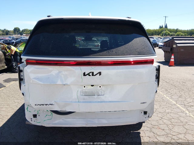 2026 Kia Carnival Mpv Hybrid Sx მანქანა იყიდება აუქციონზე, vin: KNDNE5KA4T6130035, აუქციონის ნომერი: 45713110