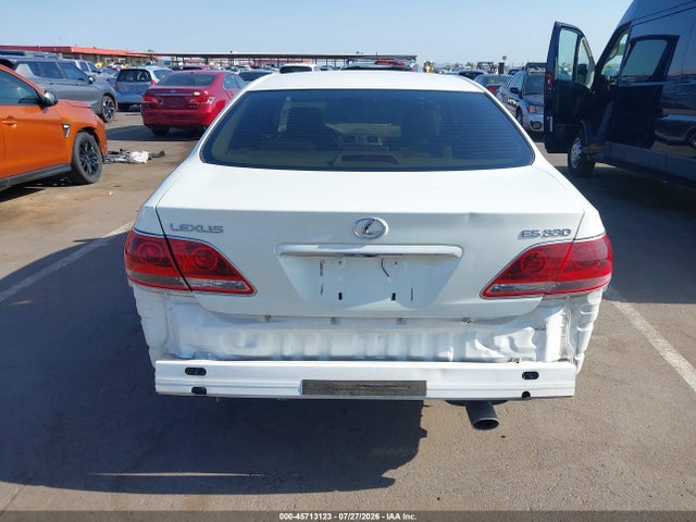 2005 Lexus Es 330 მანქანა იყიდება აუქციონზე, vin: JTHBA30G455089231, აუქციონის ნომერი: 45713123