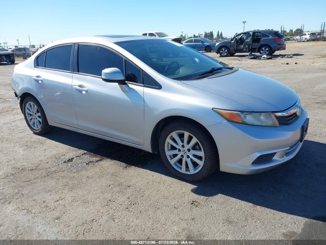 2012 Honda Civic Ex მანქანა იყიდება აუქციონზე, vin: 19XFB2F89CE312813, აუქციონის ნომერი: 45713196