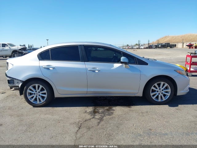 2012 Honda Civic Ex მანქანა იყიდება აუქციონზე, vin: 19XFB2F89CE312813, აუქციონის ნომერი: 45713196