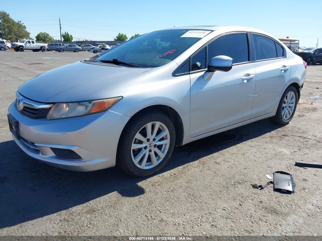2012 Honda Civic Ex მანქანა იყიდება აუქციონზე, vin: 19XFB2F89CE312813, აუქციონის ნომერი: 45713196