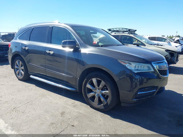 45713209 :رقم المزاد ، 5FRYD3H98GB011527 vin ، 2016 Acura Mdx Advance   Entertainment Packages/advance Package مزاد بيع