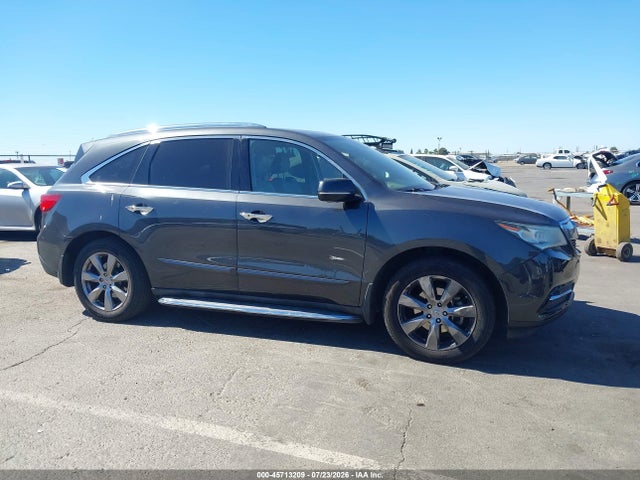 45713209 :رقم المزاد ، 5FRYD3H98GB011527 vin ، 2016 Acura Mdx Advance   Entertainment Packages/advance Package مزاد بيع