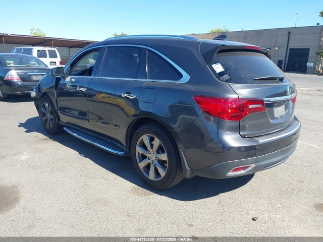 45713209 :رقم المزاد ، 5FRYD3H98GB011527 vin ، 2016 Acura Mdx Advance   Entertainment Packages/advance Package مزاد بيع