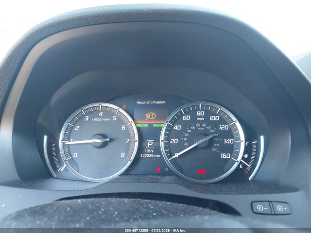 45713209 :رقم المزاد ، 5FRYD3H98GB011527 vin ، 2016 Acura Mdx Advance   Entertainment Packages/advance Package مزاد بيع