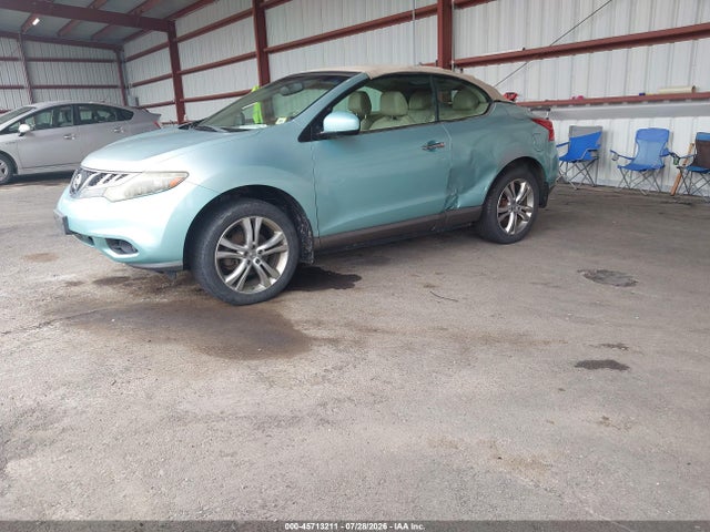 2011 Nissan Murano Crosscabriolet მანქანა იყიდება აუქციონზე, vin: JN8AZ1FY0BW003501, აუქციონის ნომერი: 45713211